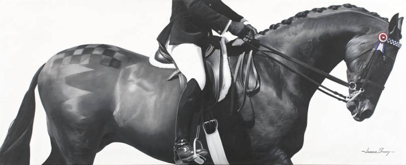LAWRENCE STARKEY - Horse & Rider