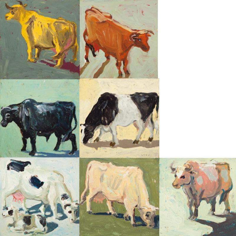 Lucy Culliton - Cows and Bulls