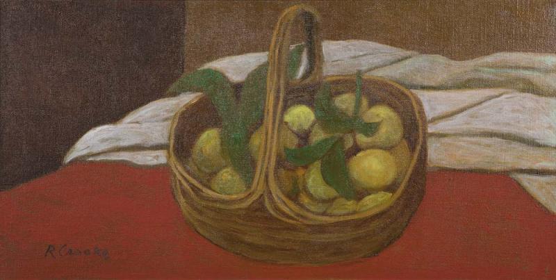 Ray Crooke - Basket of Lemons