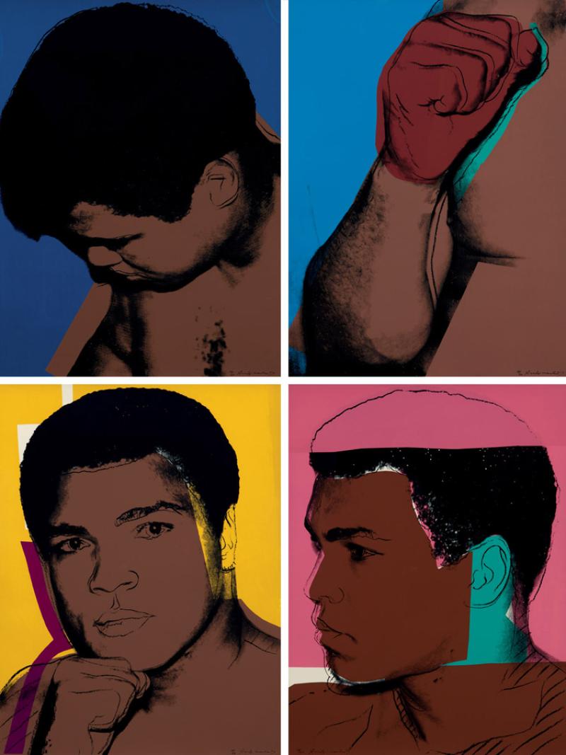 Andy Warhol - Muhammad Ali