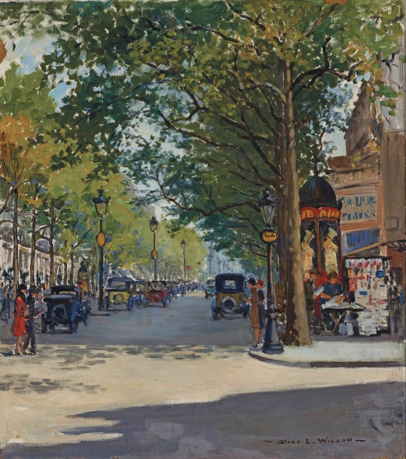 Dora Wilson - Boulevard des Capucines, Paris