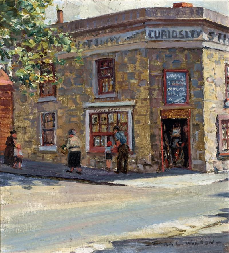 Dora Wilson - Curiosity Shop, Corner of Fitzroy and Palmer Streets, Fitzroy