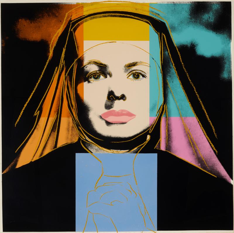 Andy Warhol - The Nun (from Ingrid Bergman)