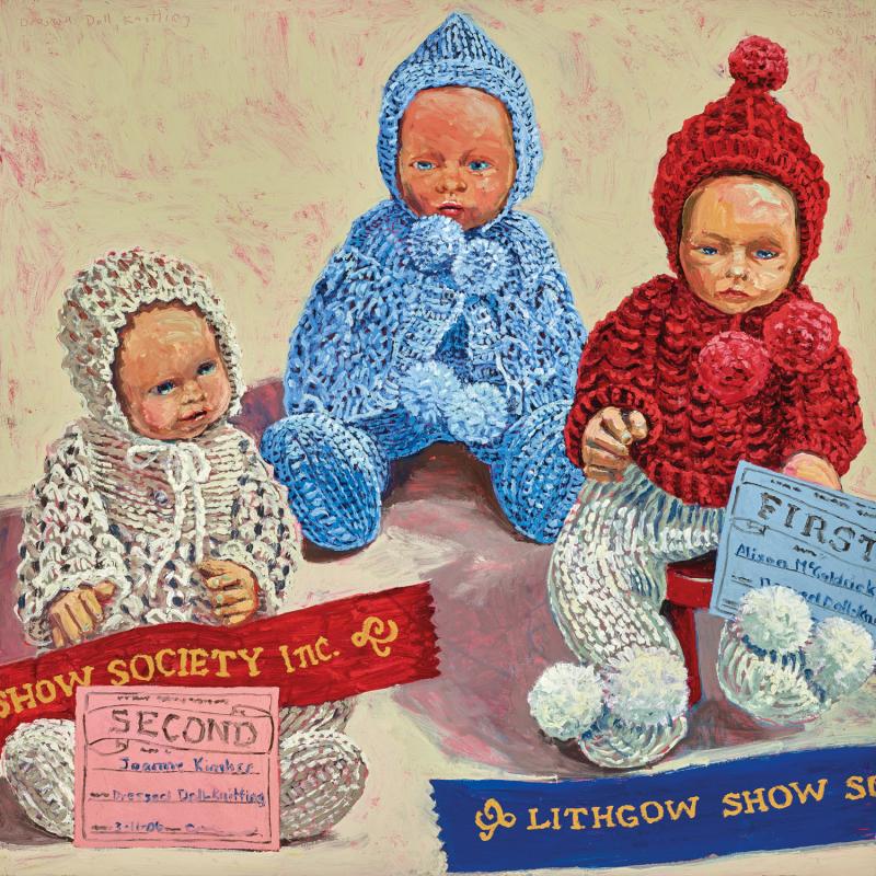 LUCY CULLITON - Dressed Doll, Knitting
