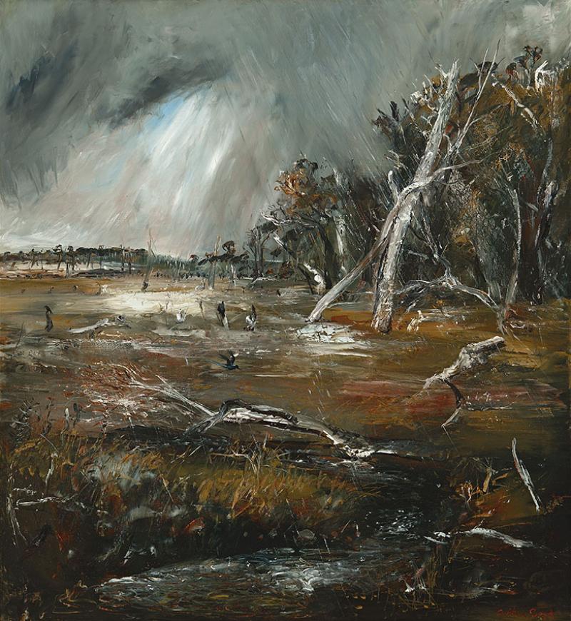 ARTHUR BOYD - Stormy Landscape
