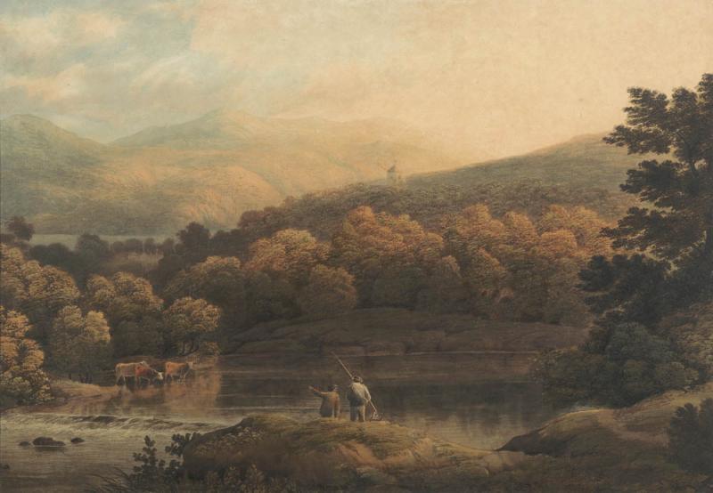 JOHN GLOVER - View of Llandidlip