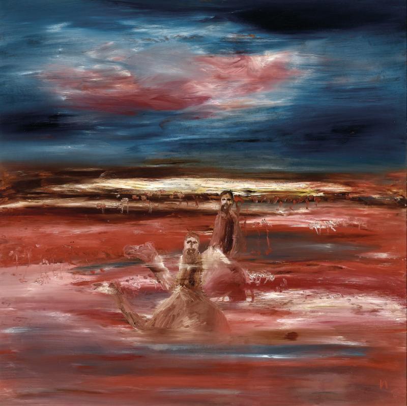 SIDNEY NOLAN - Swamp (Burke and Wills Expedition)