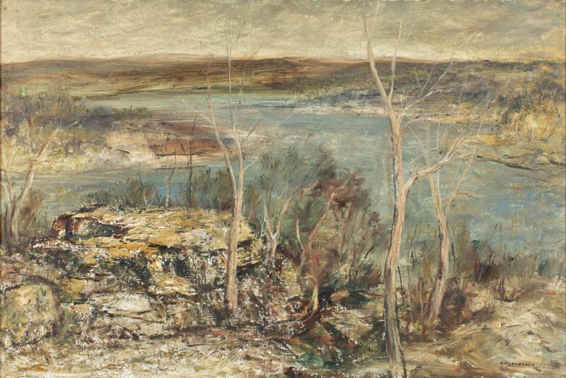 GEORGE FEATHER LAWRENCE - Untitled (Hawkesbury Landscape)