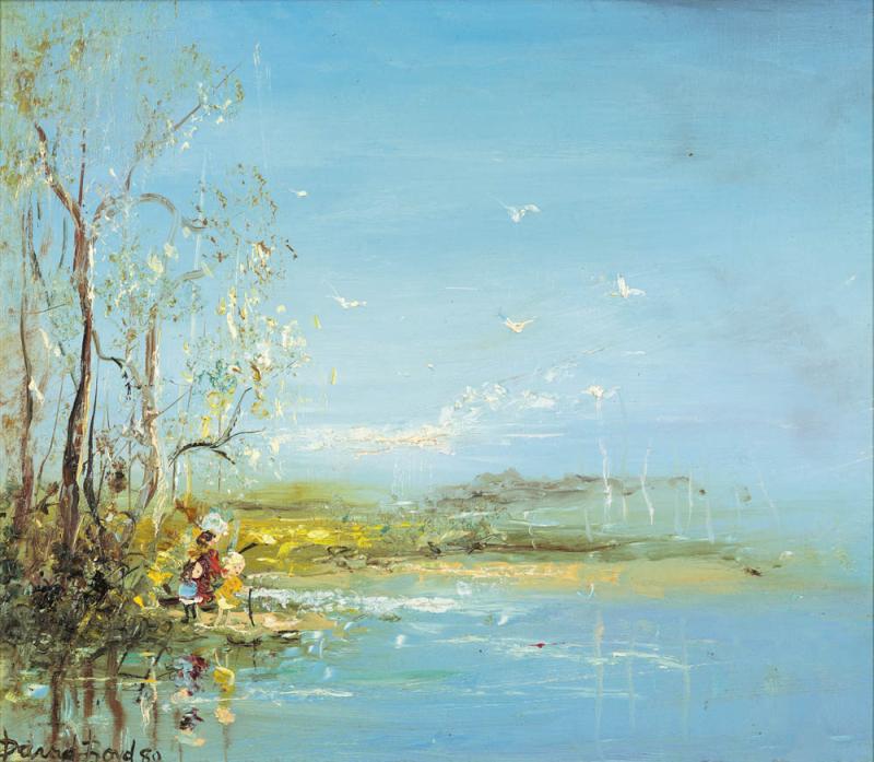DAVID BOYD - Children by the River