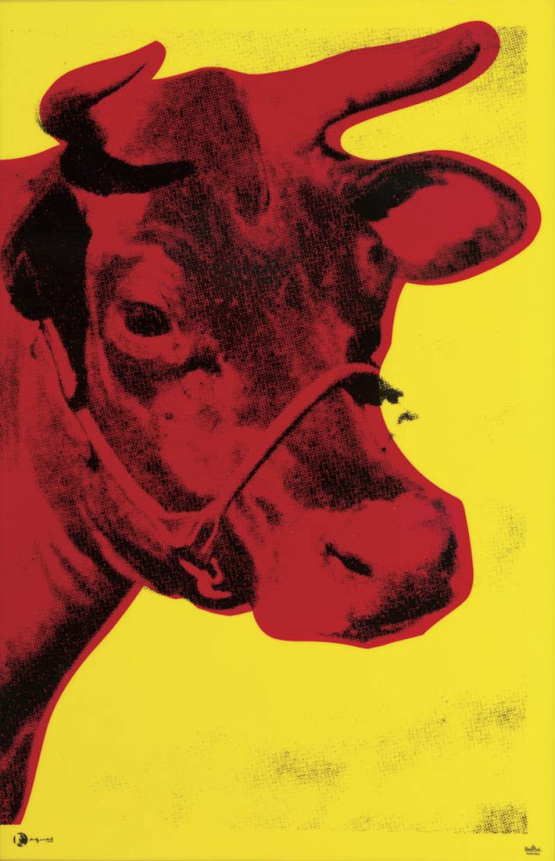 AFTER ANDY WARHOL - Cow