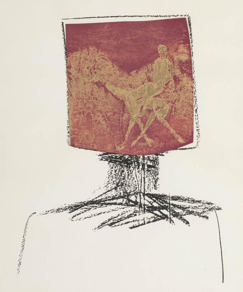 SIDNEY NOLAN - Kelly Head with Burke and Camel