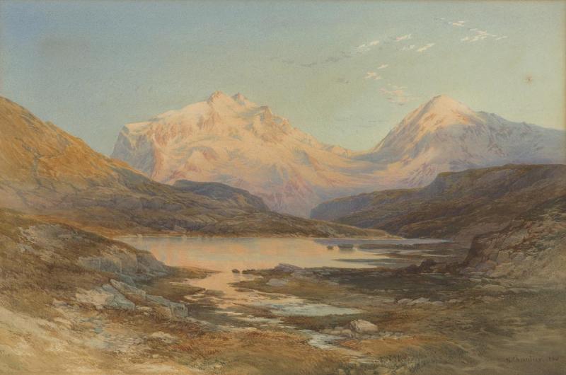 NICHOLAS CHEVALIER - Glacier Landscape
