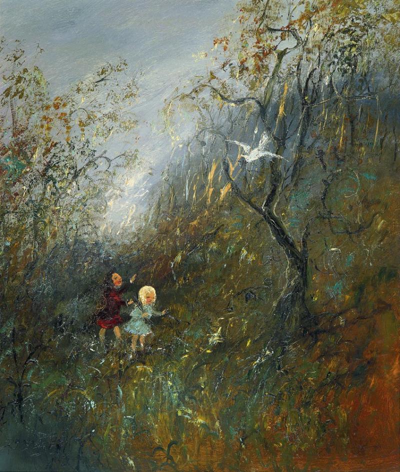 DAVID BOYD - Untitled (Children in the Bush)
