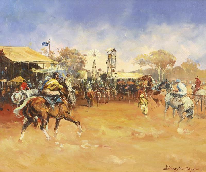 D'ARCY DOYLE - Untitled (Horse Race)
