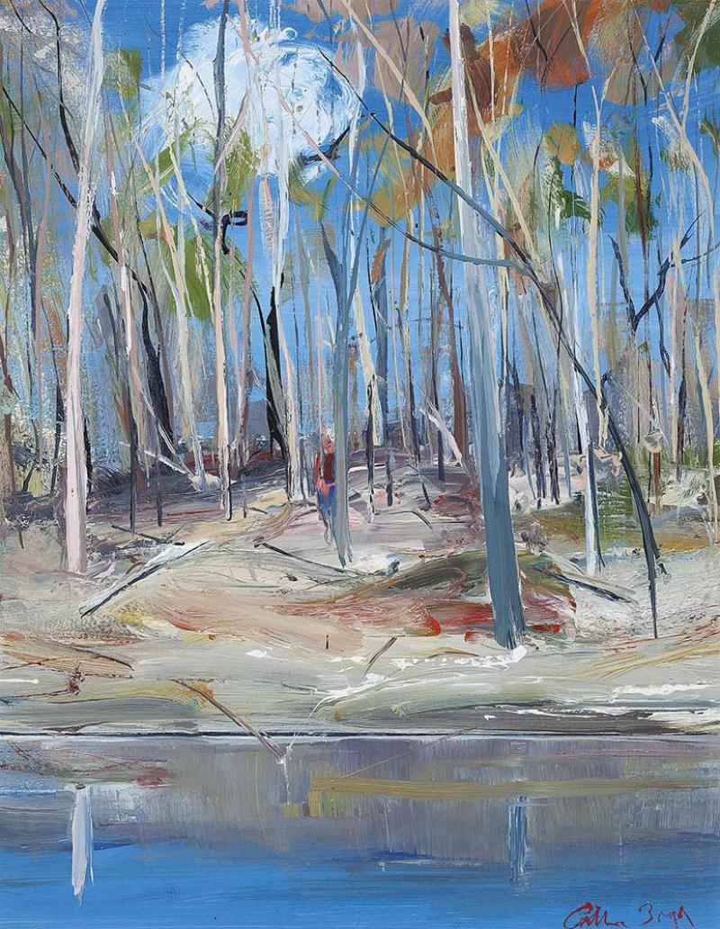 ARTHUR BOYD - Shoalhaven, Figure in the Forest