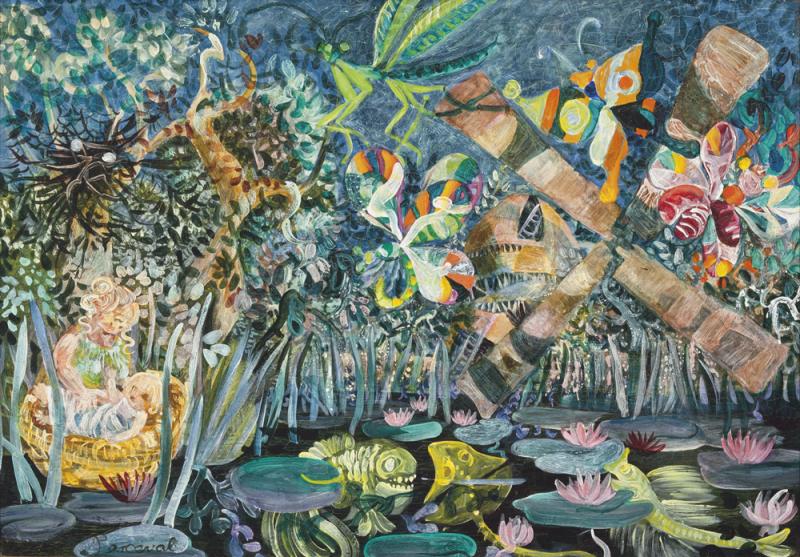 JOHN PERCEVAL - Moses and the Insects