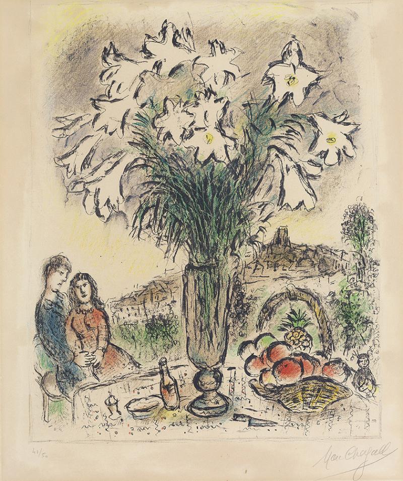 Marc Chagall - Les Arums