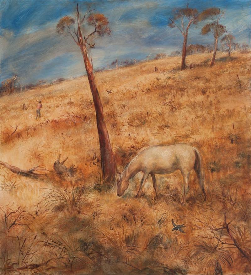 Arthur Boyd - Landscape with Poddy