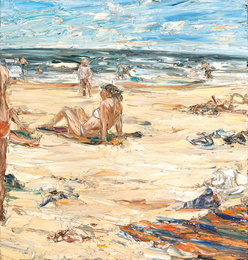 Nicholas Harding - Beach Life (Towel, Hat and Thong)