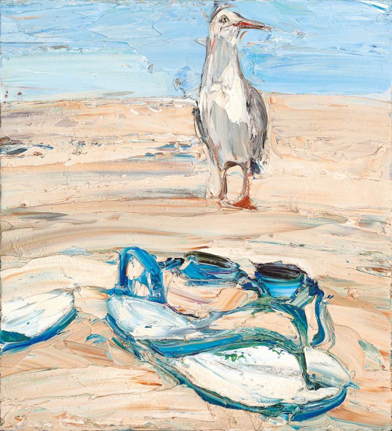Nicholas Harding - Beach Life (Thongs, Goggles and Gull)
