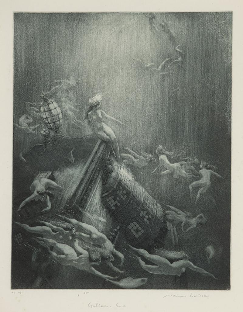 NORMAN LINDSAY - Galleon's End