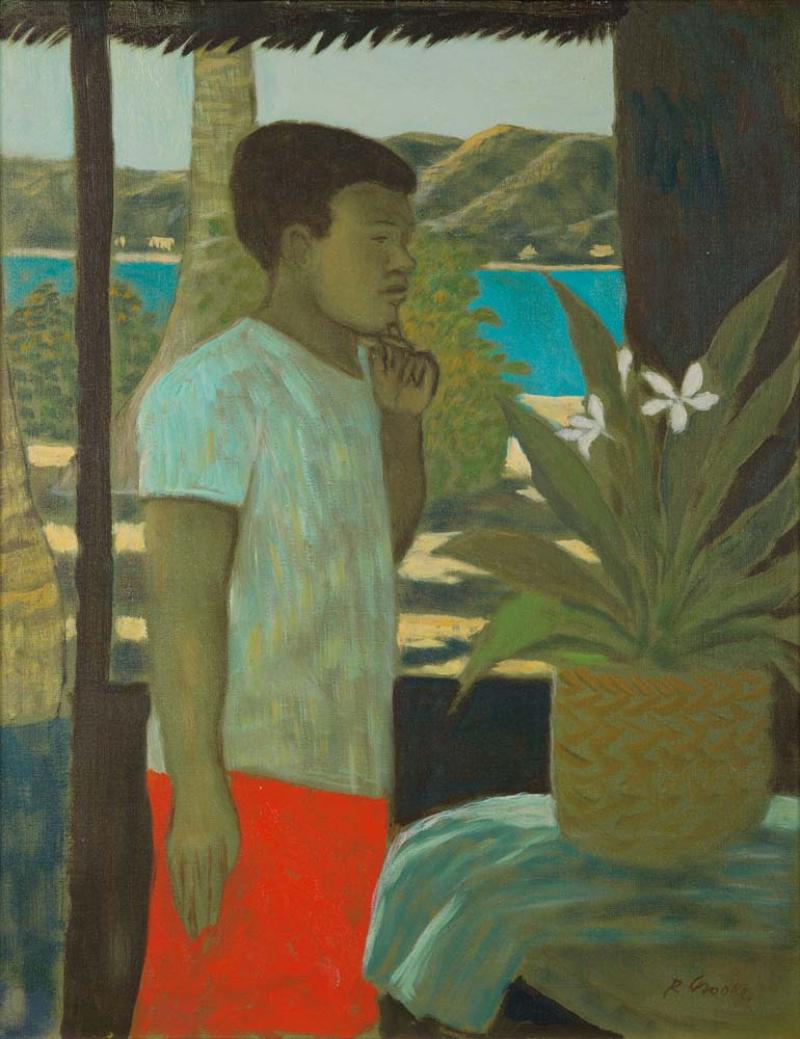 Ray Crooke - Islander Boy Contemplating