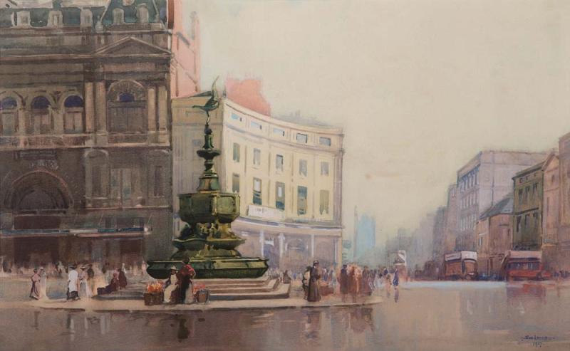Sydney Long - Piccadilly Circus