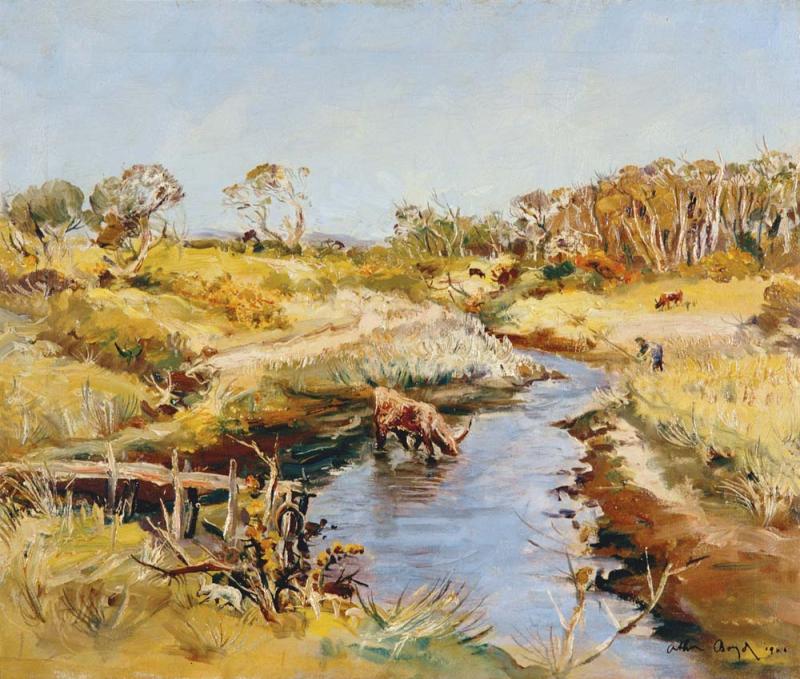 Arthur Boyd - Berwick Landscape