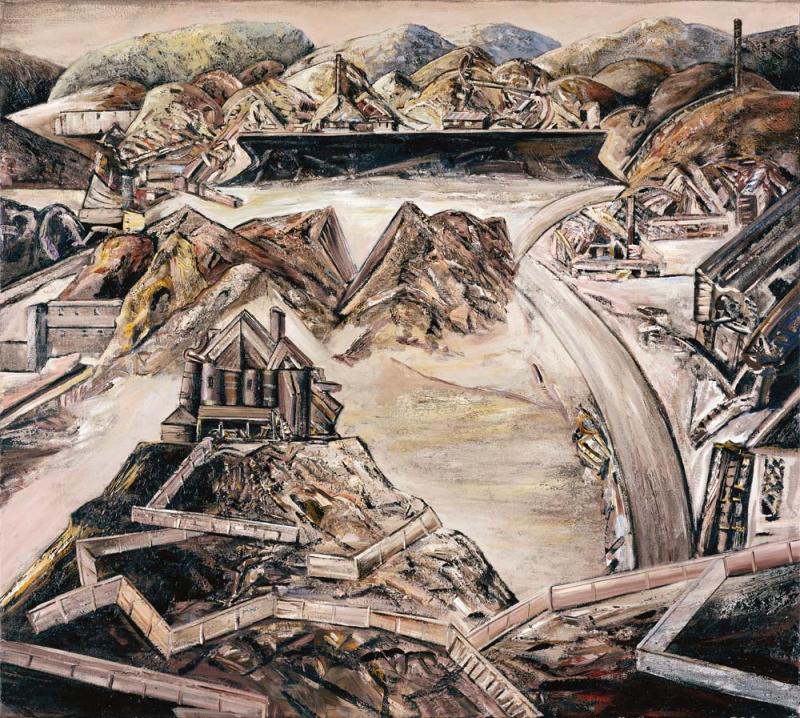 Jan Senbergs - Sticht’s View to the Smelter