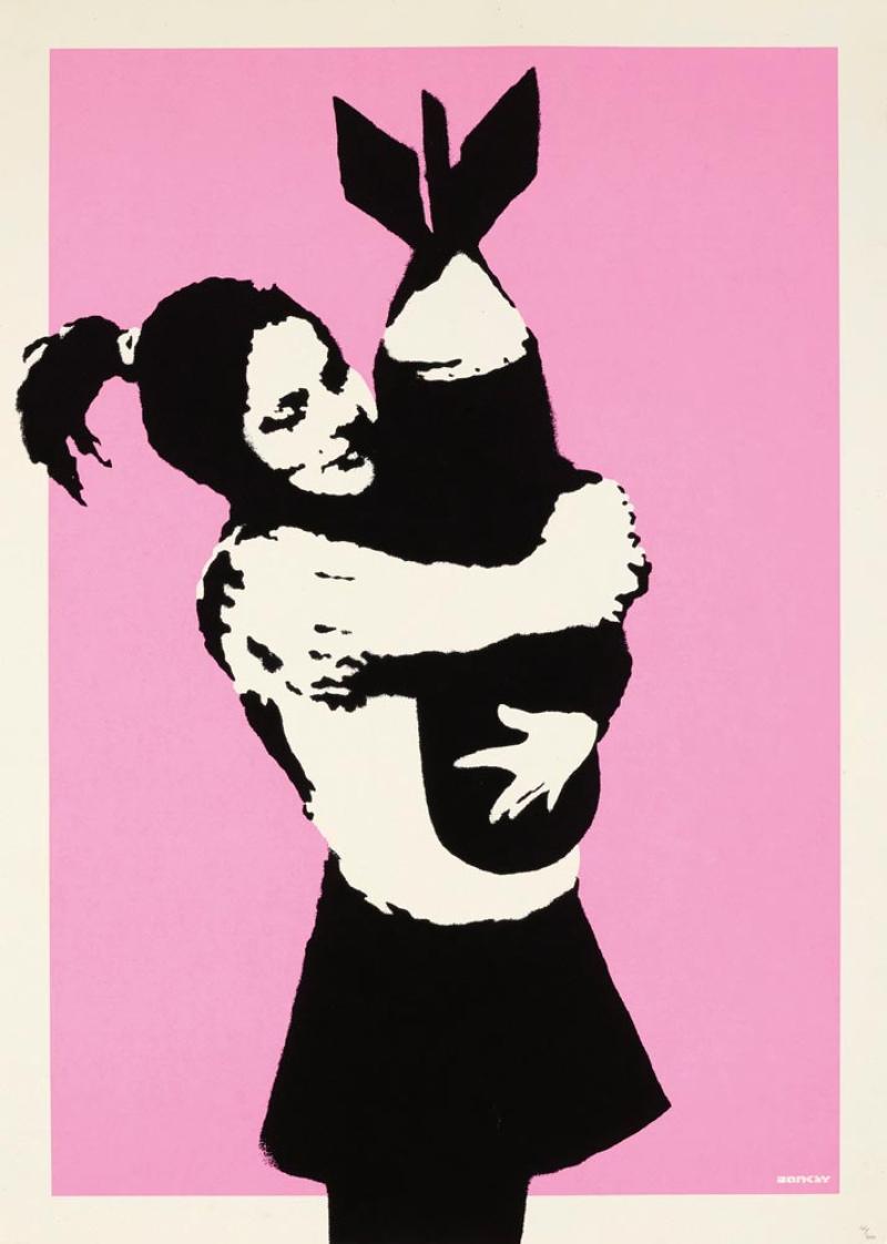 Banksy - Bomb Hugger