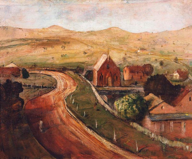 Lloyd Rees - Landscape at Gunning