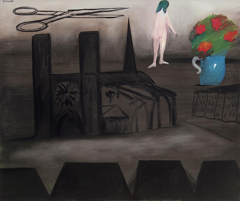 CHARLES BLACKMAN - Nude and Still Life at Notre Dame