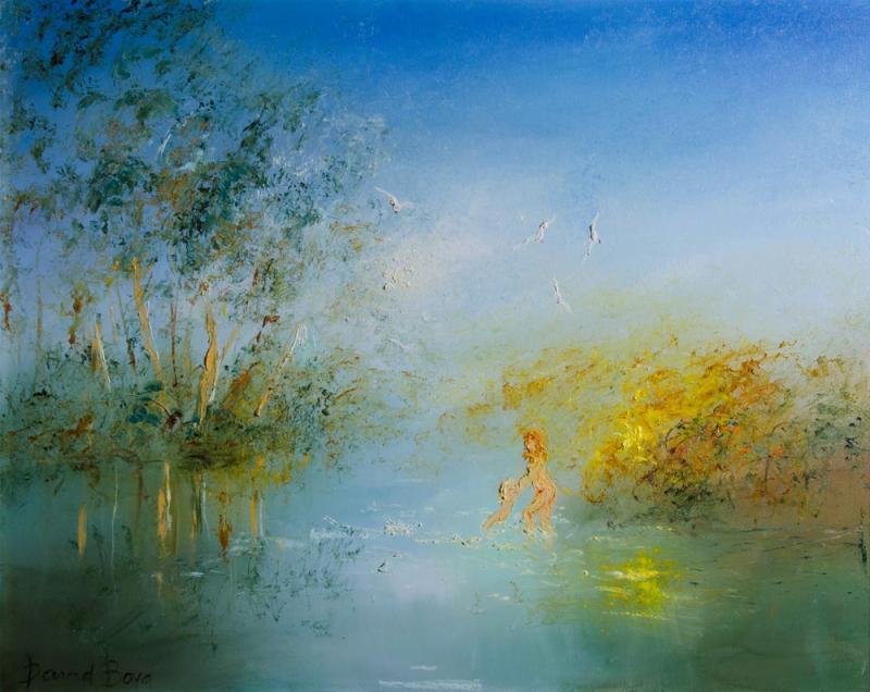 David Boyd - Bathing in the Reflections of the Golden Wattle