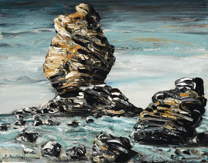 Jan Senbergs - Airey's Inlet Rocks