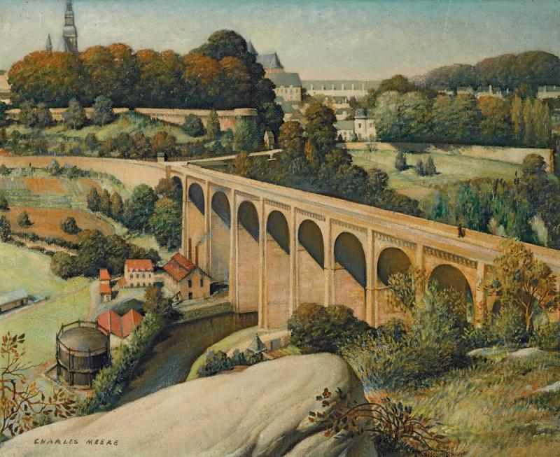 Charles Meere - Viaduct (Dinan sur la Rance)
