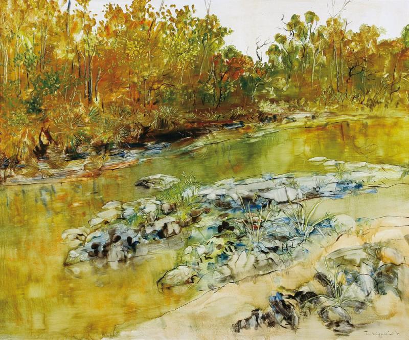 William Boissevain - River Landscape