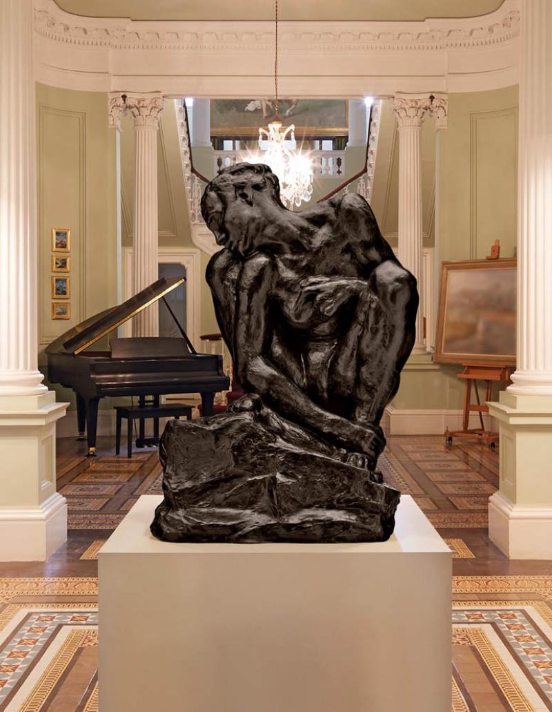Auguste Rodin - La Femme Accroupie, Grand Modèle avec une Terrasse Plus Haute