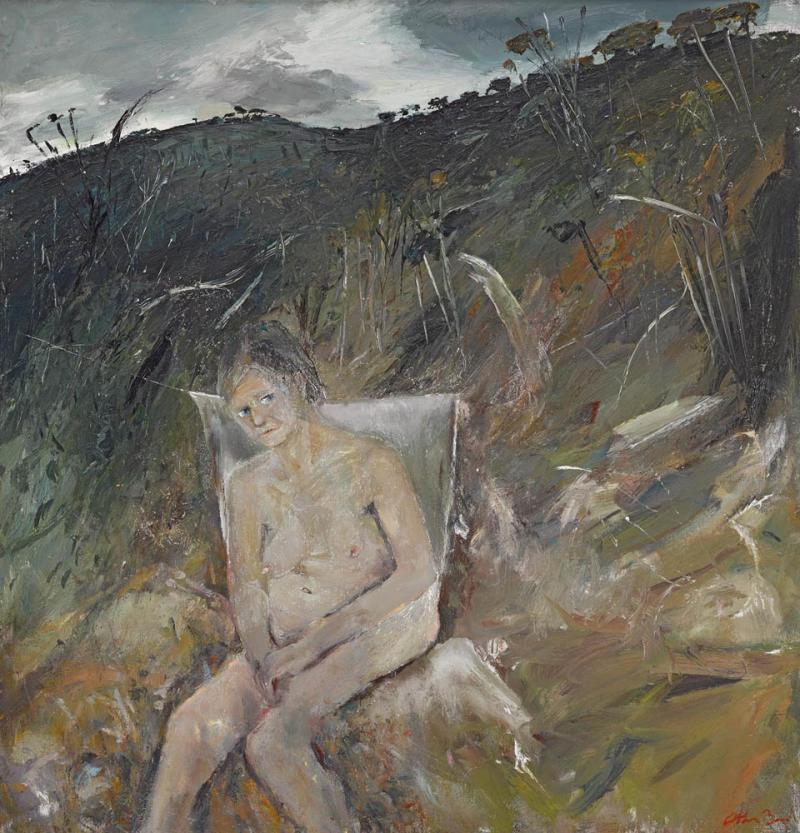 Arthur Boyd - Figure in Landscape
