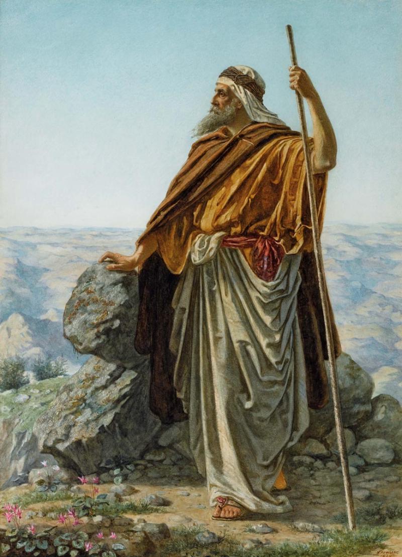 Robert Dowling - Moses Viewing the Promised Land from Mount Nebo