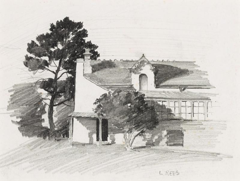 Lloyd Rees - Colonial Residence, Parramatta