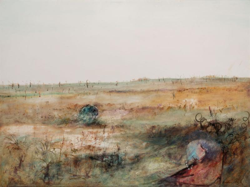 Arthur Boyd - Bride in a Wimmera Landscape