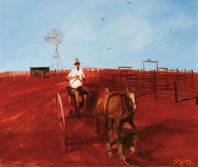 Hugh Sawrey - Bill Crummy, the Boundary Rider, Western Queensland