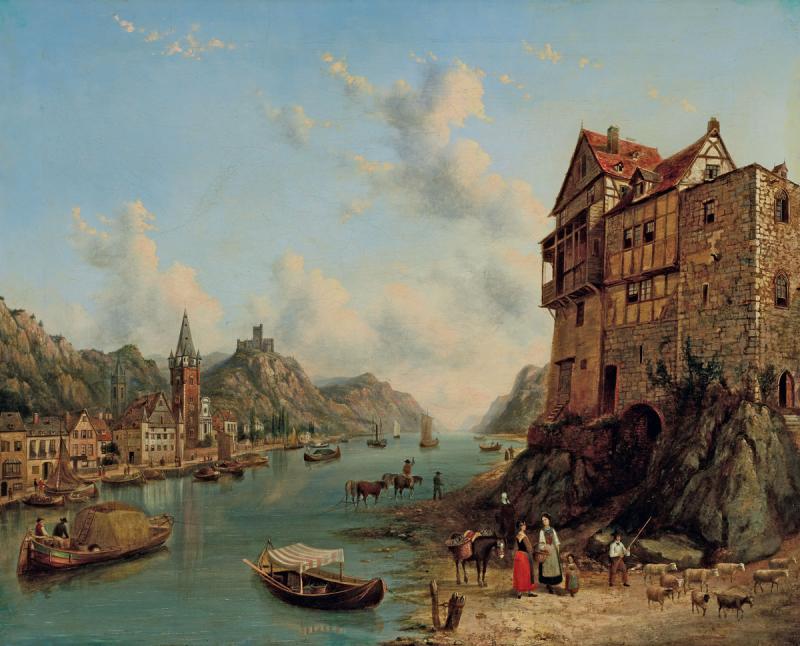 Henry Gritten - On the Rhine