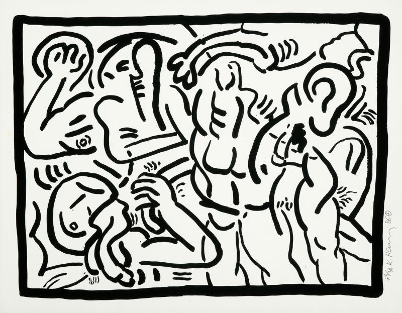 Keith Haring - Bad Boys