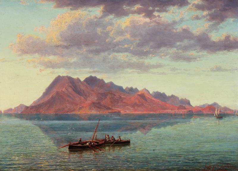 Eugene Von Guerard - Jebel Shamsan, Aden