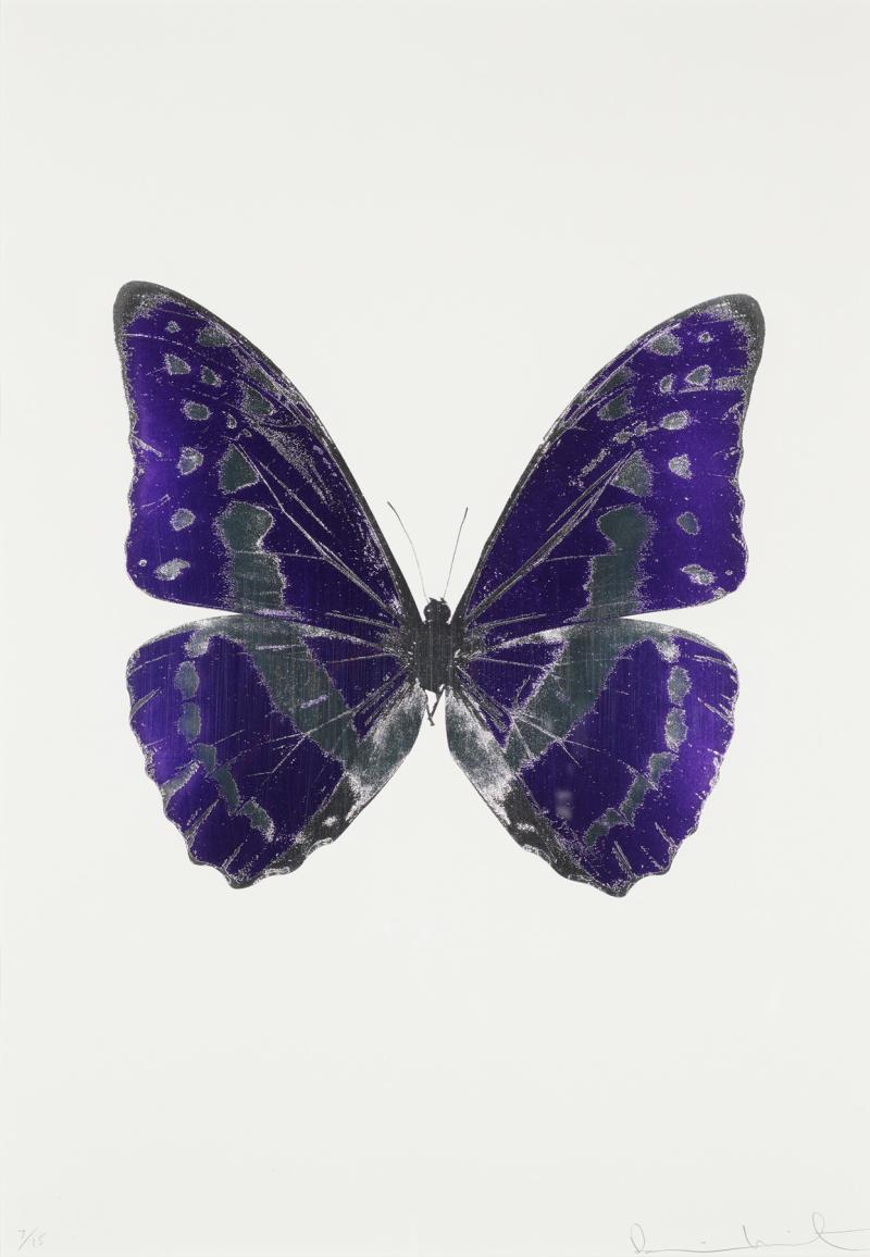Damien Hirst - The Souls III - Imperial Purple/Silver Gloss/Silver Gloss