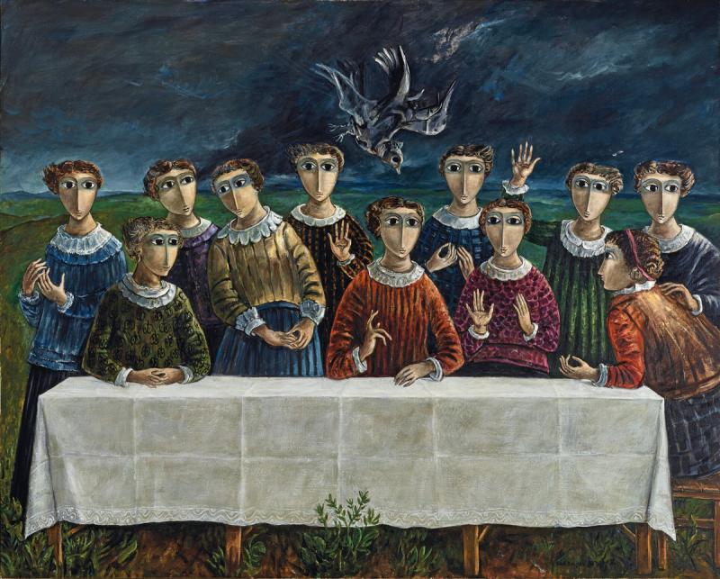 Yosl Bergner - The Last Supper