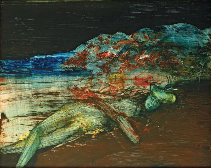 Sidney Nolan - Dead Soldier on the Shores of Gallipoli