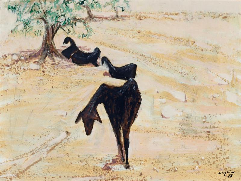 CLIFTON PUGH - Goats and Olive Trees