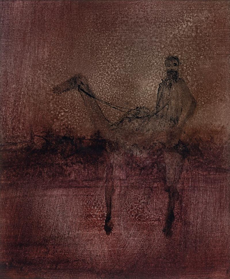 SIDNEY NOLAN - Burke on Camel